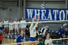 VB vs MHC  Wheaton Women's Volleyball vs Mount Holyoke College. - Photo by Keith Nordstrom : Wheaton, Volleyball, VB